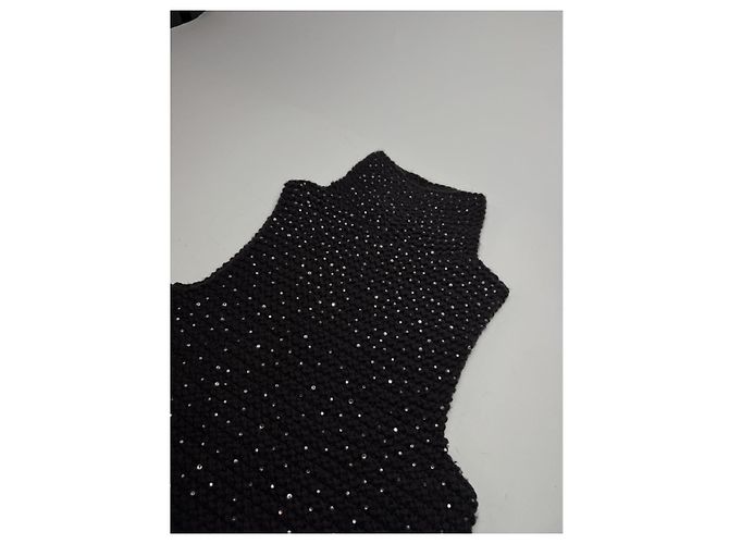 Malha de lã preta Fendi Preto - vista 3