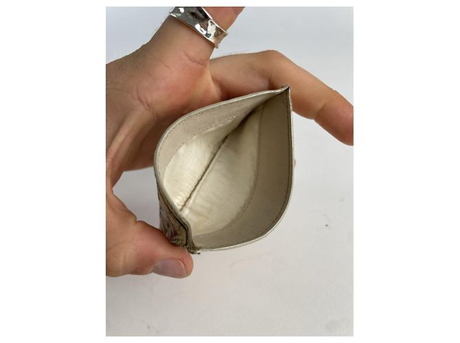 Borsa in pelle bianca Miu Miu Bianco - vista 4
