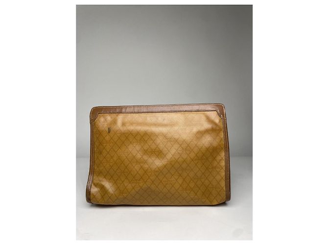 Clutch in pelle marrone Bow Cut di Givenchy - vista 2