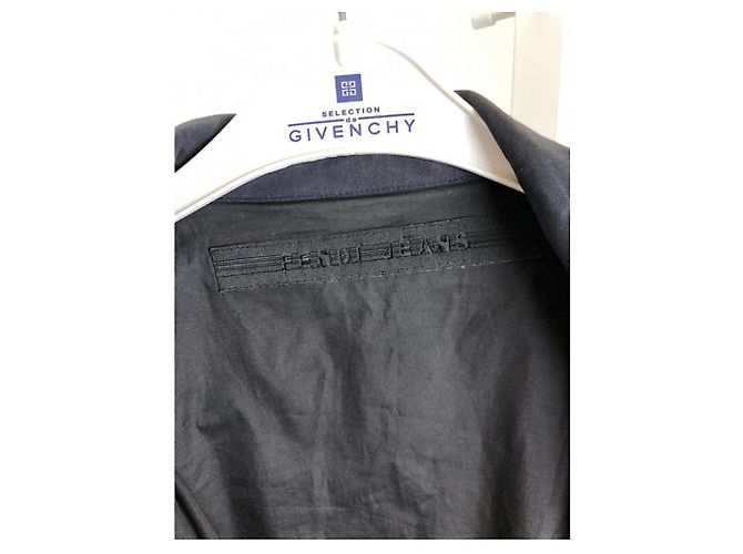 Fendi Navy Polyester Jacket Navy blue - view 5