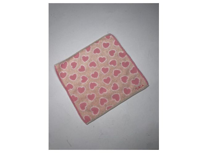 Sciarpa in cotone rosa Furla - vista 4