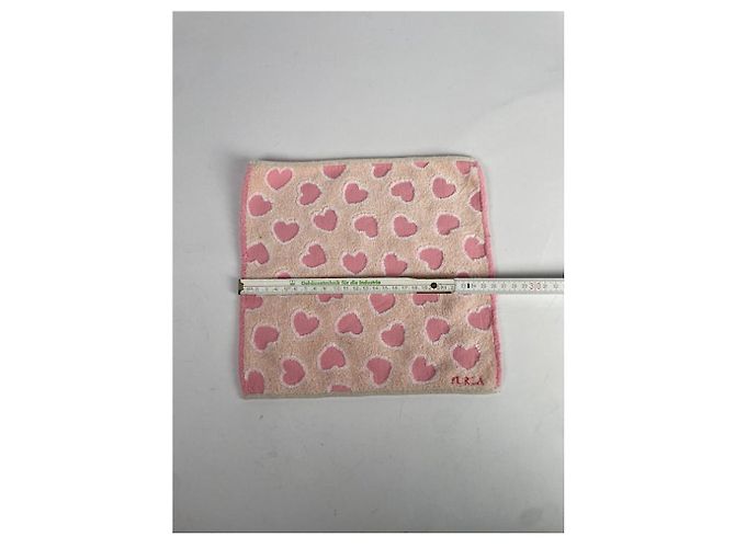 Sciarpa in cotone rosa Furla - vista 5