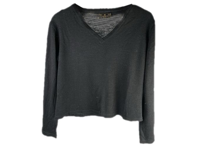 Prenda de punto de poliéster negro Fendi - vista 5