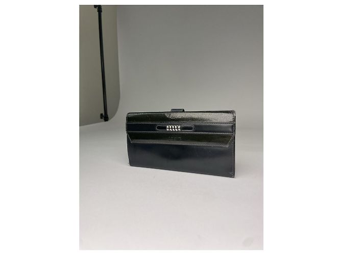 Loewe Black Leather Wallet - view 2