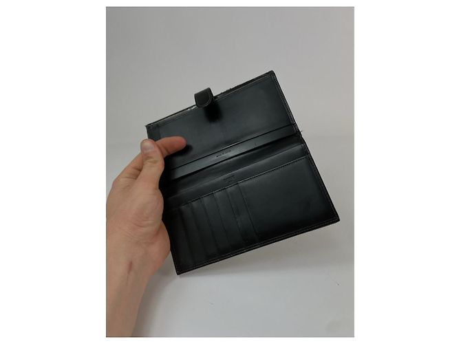 Loewe Black Leather Wallet - view 5