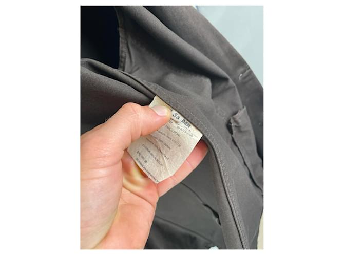 Abrigo de algodón marrón Jil Sander Castaño - vista 4