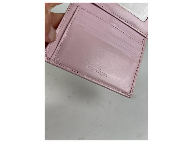 Courreges Cartera de cuero rosa Courrèges - vista 4
