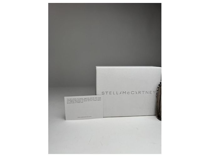 Stella Mc Cartney Graue vegane Lederbörse von Stella McCartney - Ansicht 4