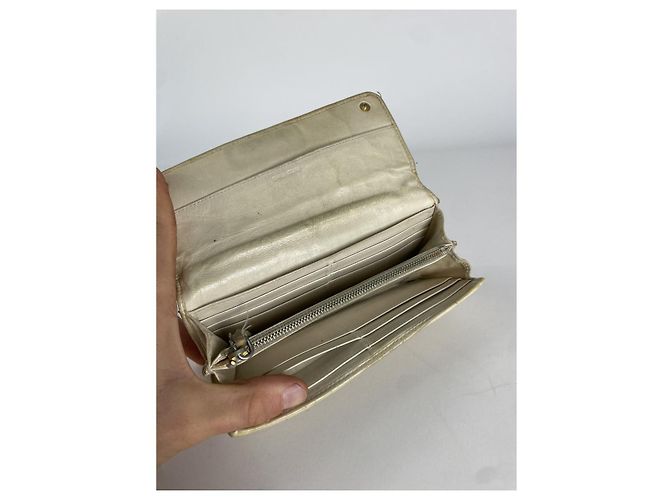 Cartera de cuero blanco Miu Miu - vista 5