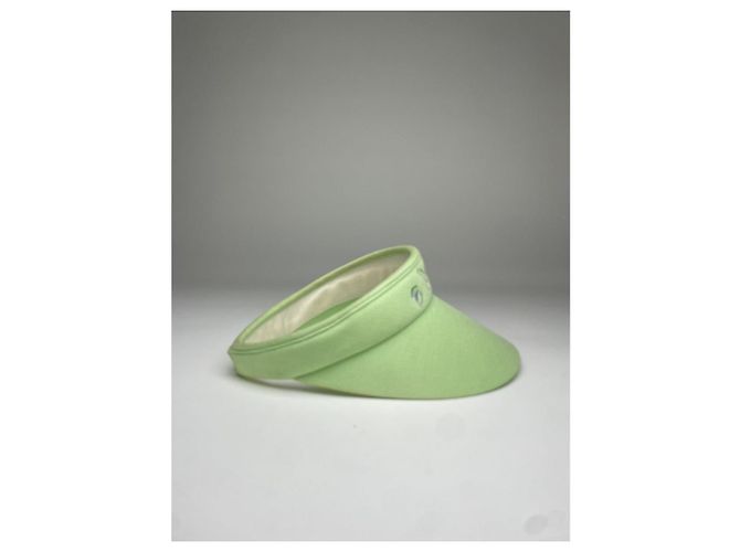 Cappello in cotone verde Balenciaga - vista 3