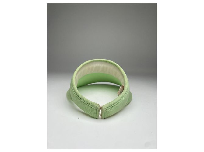Cappello in cotone verde Balenciaga - vista 4