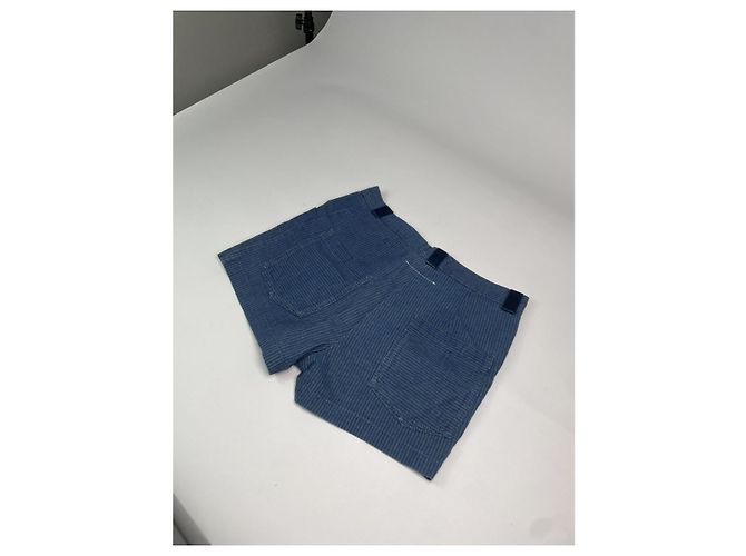Short de algodón navy MM6 Azul marino - vista 2