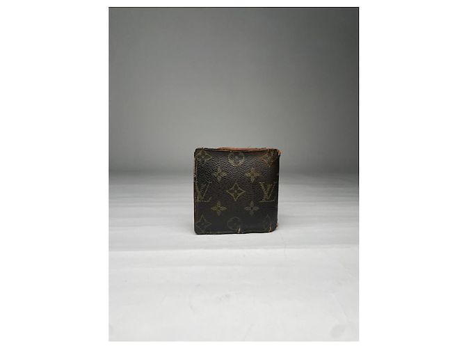 Bolso de cuero marrón Louis Vuitton Castaño - vista 3