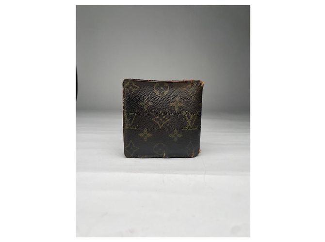 Bolso de cuero marrón Louis Vuitton Castaño - vista 4