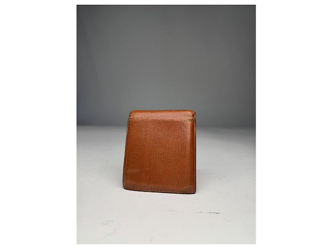 Cartera de cuero marrón Loewe Castaño - vista 3