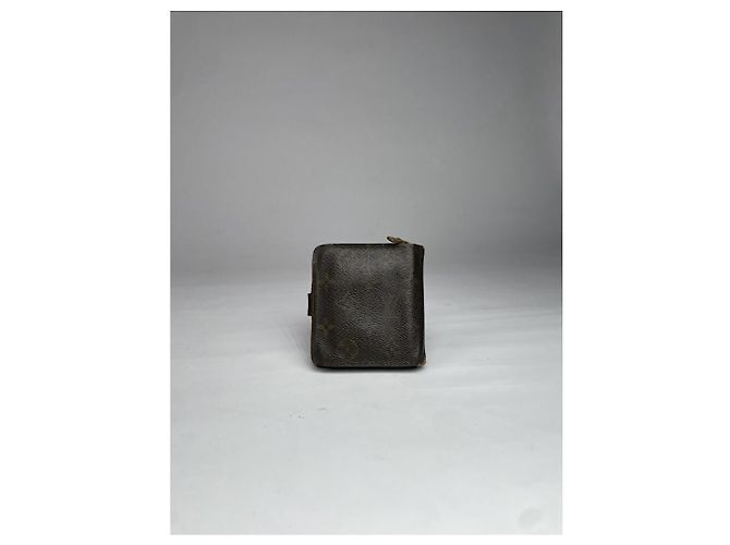 Billetera de cuero marrón Louis Vuitton Pont 9 Castaño - vista 3