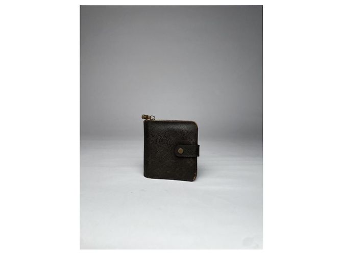 Billetera de cuero marrón Louis Vuitton Pont 9 Castaño - vista 4