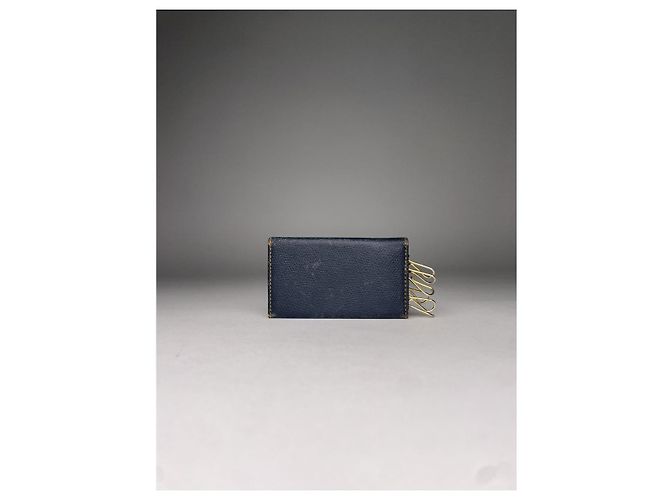 Céline Borsa in pelle navy Celine Blu navy - vista 2