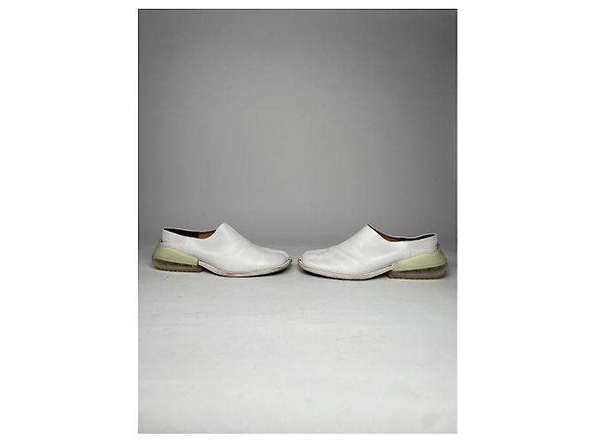 Sneaker in pelle bianca Maison Martin Margiela - vista 3