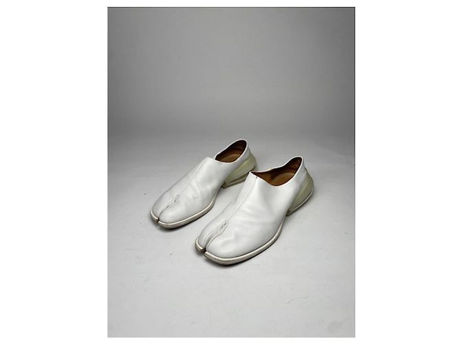 Sneaker in pelle bianca Maison Martin Margiela - vista 5