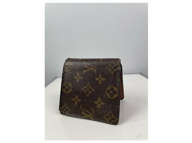 Borsa in pelle marrone Louis Vuitton - vista 3