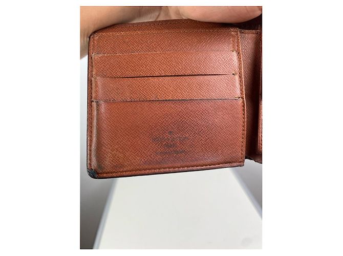 Borsa in pelle marrone Louis Vuitton - vista 5