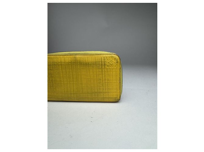 Cartera de cuero amarilla Loewe Puzzle Amarillo - vista 2