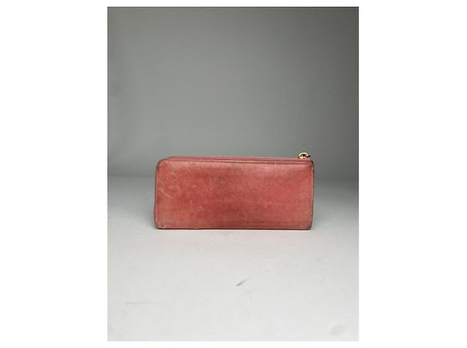 Cartera de cuero naranja Miu Miu - vista 2