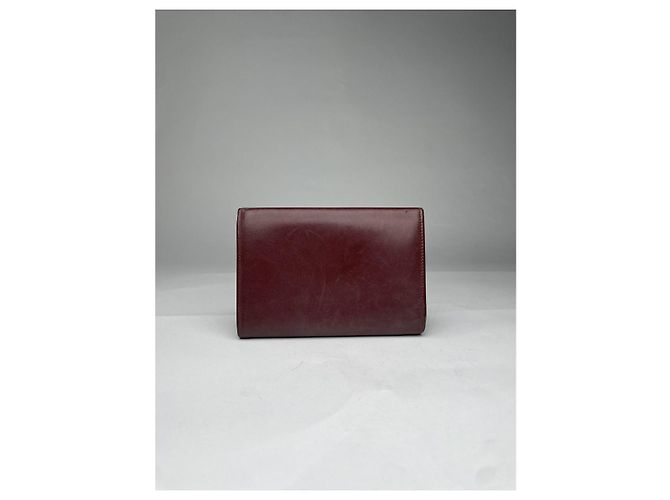 Cartier Bordeaux Lackleder Geldbörse - Ansicht 2