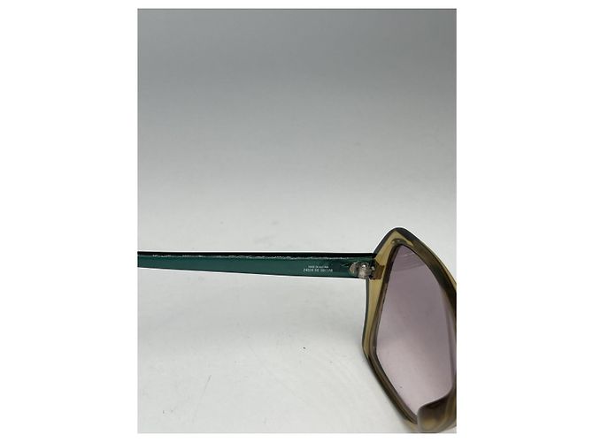 Gafas de sol de plástico turquesa Dior - vista 2