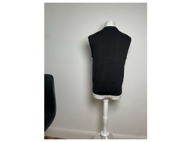 Dior J'adore Dior Top de Algodón Negro - vista 3