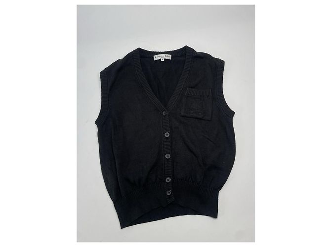 Dior J'adore Dior Top de Algodón Negro - vista 4