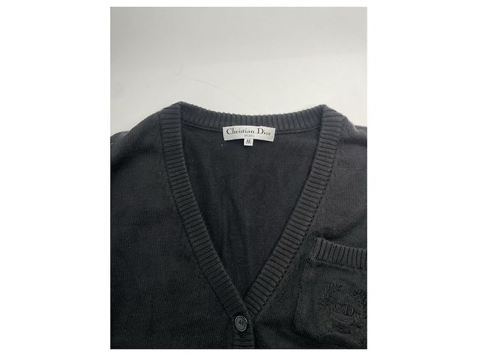 Dior J'adore Dior Top de Algodón Negro - vista 5