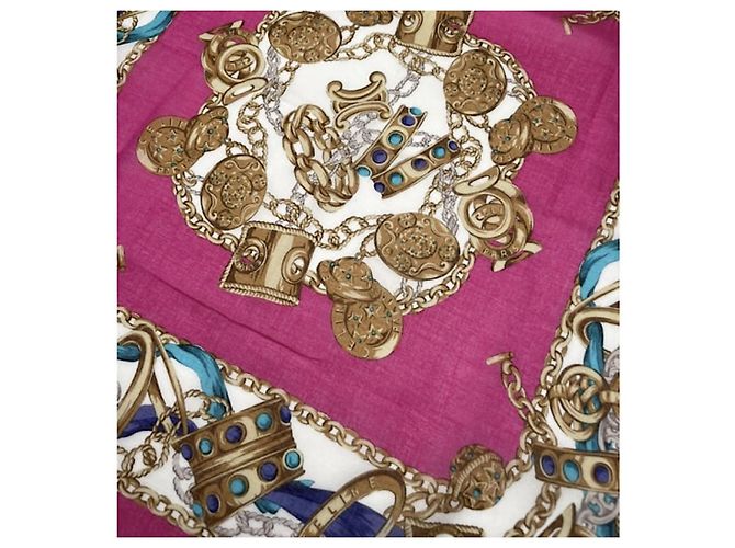 Céline Celine rosa Seidenhandkerchief Pink - Ansicht 3