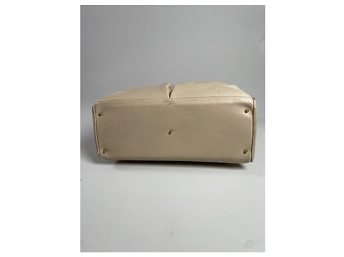 Borsa a mano in pelle beige Gucci Diana - vista 5