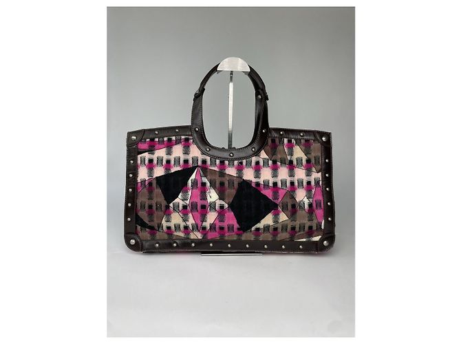 Borsa in pelle nera Emilio Pucci Nero - vista 5