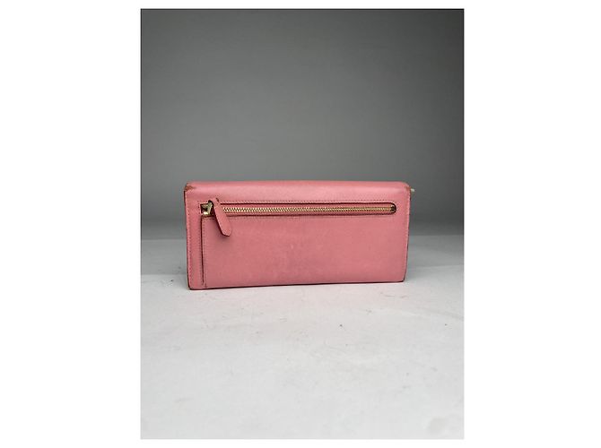 Cartera de cuero rosa Prada - vista 2