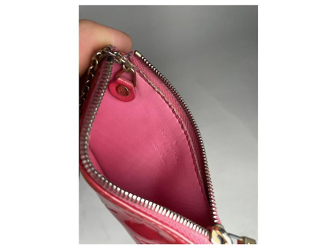 Louis Vuitton Dauphine rote Lackledertasche - Ansicht 5