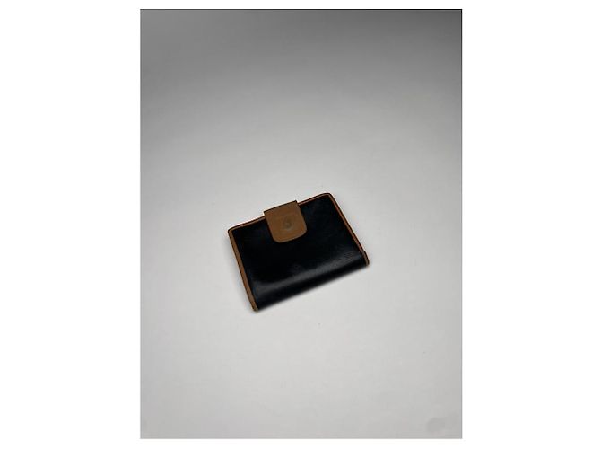 Céline Celine Triomphe schwarze Lederbörse - Ansicht 4