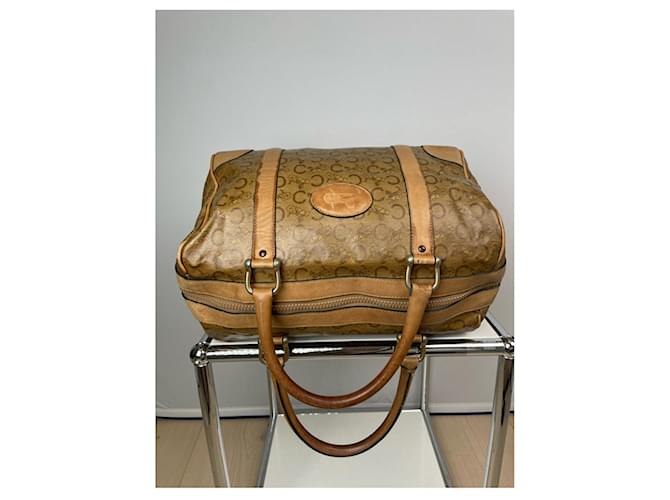 Céline Borsa a secchiello in pelle marrone Celine - vista 2