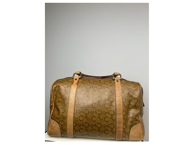 Céline Borsa a secchiello in pelle marrone Celine - vista 5