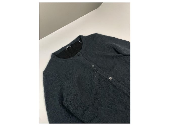 Jil Sander Navy Strickwaren aus Wolle Marineblau - Ansicht 3