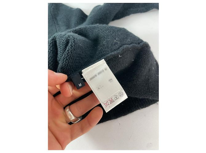 Jil Sander Navy Strickwaren aus Wolle Marineblau - Ansicht 5