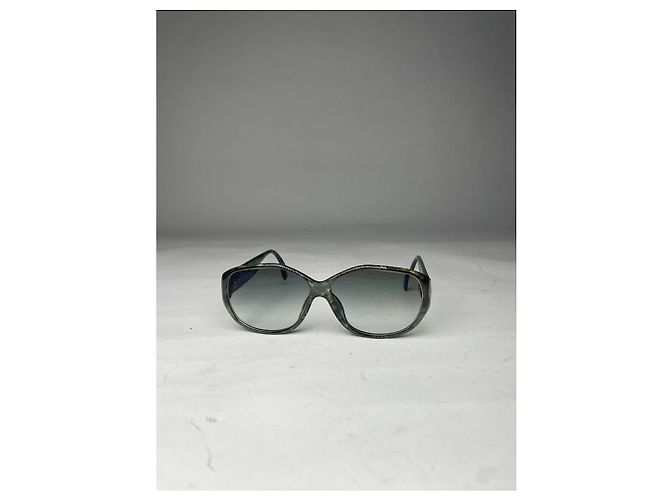 Occhiali da sole in plastica blu Dior - vista 3