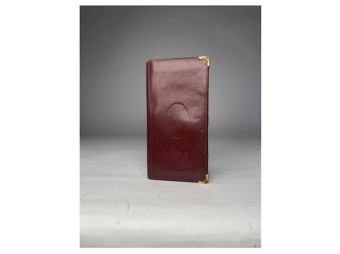 Cartier Bordeaux Lackleder Tasche - Ansicht 3