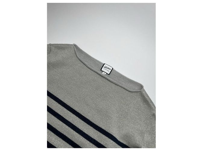 Jean Paul Gaultier Silberne Baumwollstrickwaren - Ansicht 3