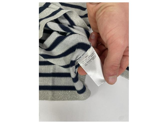 Jean Paul Gaultier Silberne Baumwollstrickwaren - Ansicht 5