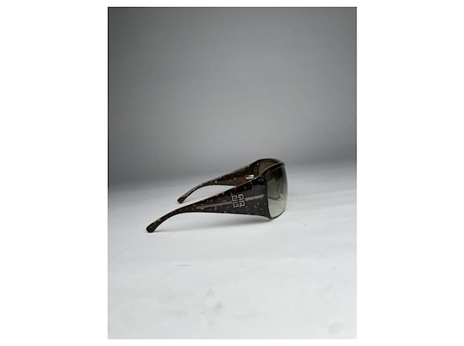 Givenchy schwarze Kunststoffsonnenbrille - Ansicht 5