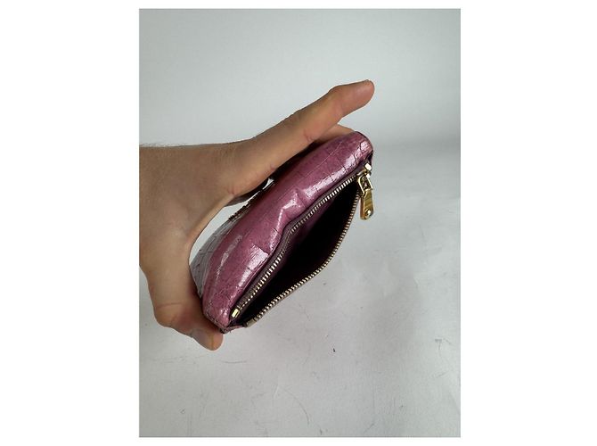 Cartera de cuero rosa Miu Miu - vista 3