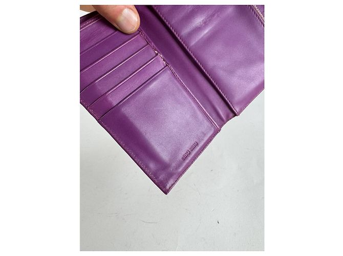 Cartera de cuero rosa Miu Miu - vista 5